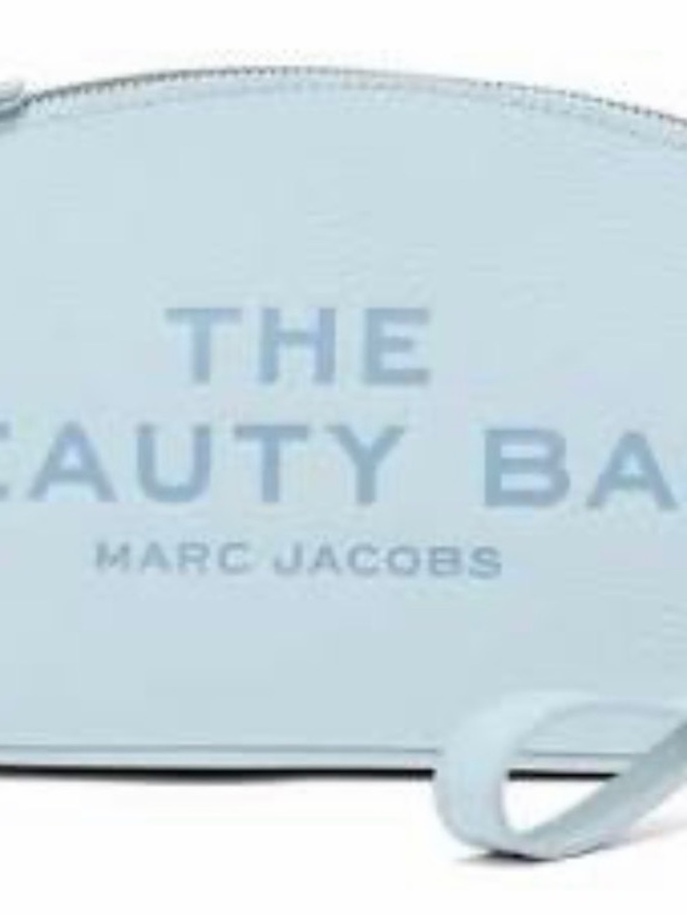 Marc Jacobs Pale Blue Cosmetic Pouch with Wrist Strap